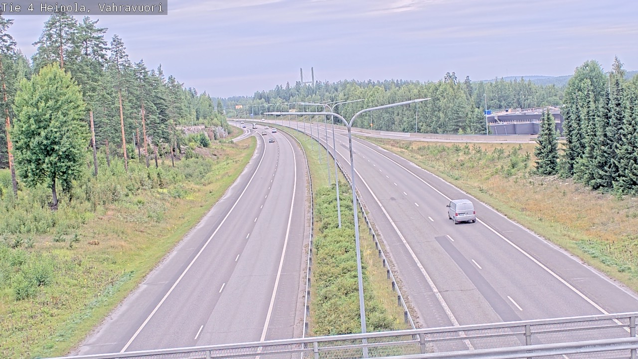 Weather Camera Image Road 4 Heinola, Vahravuori, Heinola, Päijät-Häme
