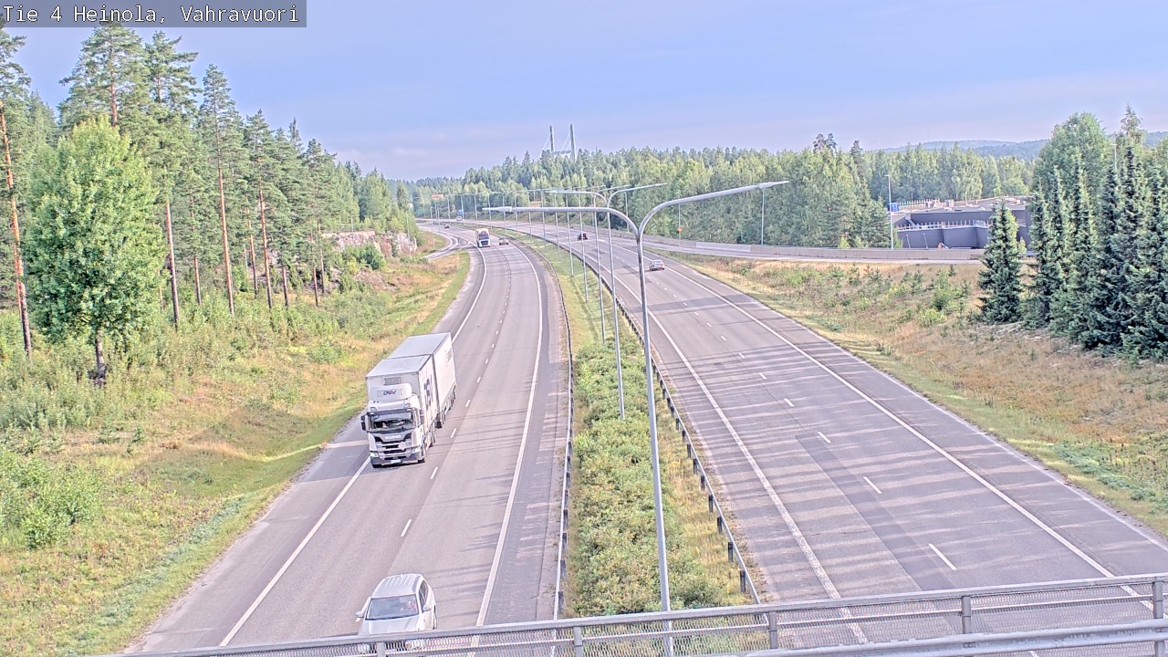 Weather Camera Image Väg 4 Heinola, Vahravuori, Heinola, Päijät-Häme
