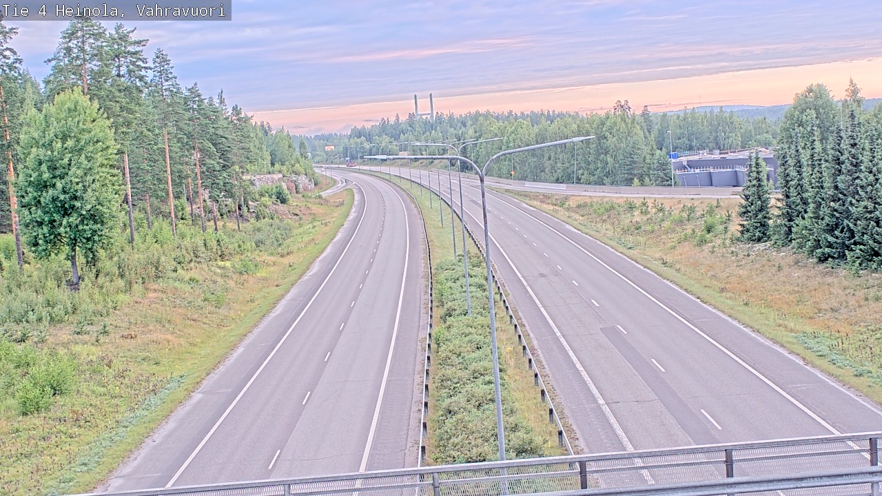 Weather Camera Image Road 4 Heinola, Vahravuori, Heinola, Päijät-Häme