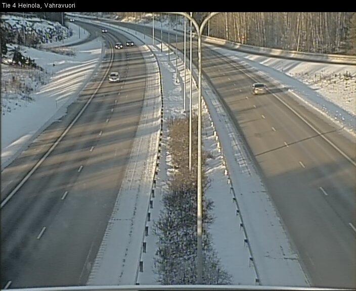 Weather Camera Image Väg 4 Heinola, Vahravuori, Heinola, Päijät-Häme