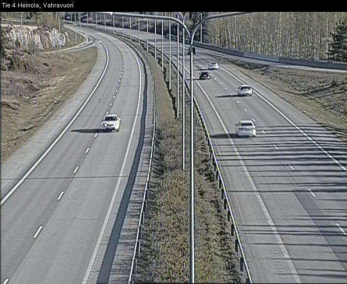 Weather Camera Image Road 4 Heinola, Vahravuori, Heinola, Päijät-Häme