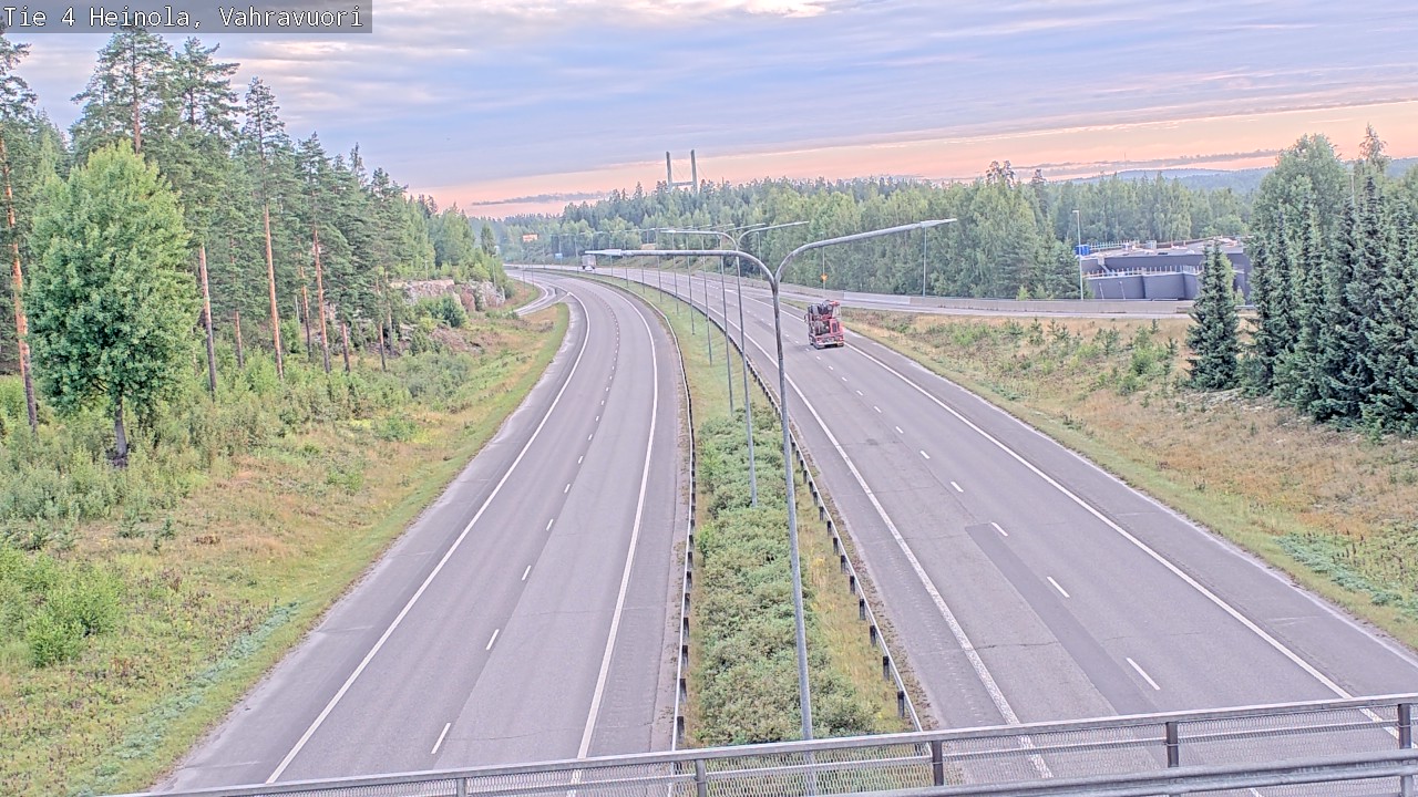 Weather Camera Image Road 4 Heinola, Vahravuori, Heinola, Päijät-Häme