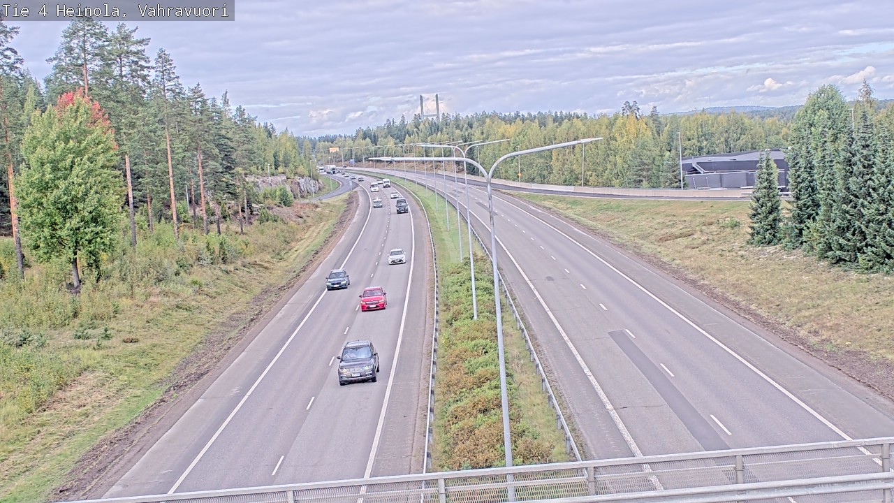 Weather Camera Image Road 4 Heinola, Vahravuori, Heinola, Päijät-Häme