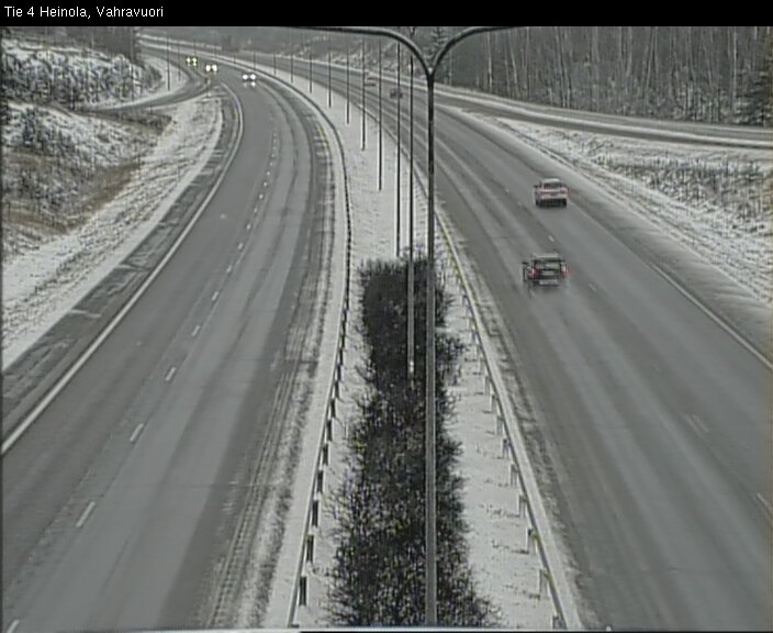 Weather Camera Image Väg 4 Heinola, Vahravuori, Heinola, Päijät-Häme
