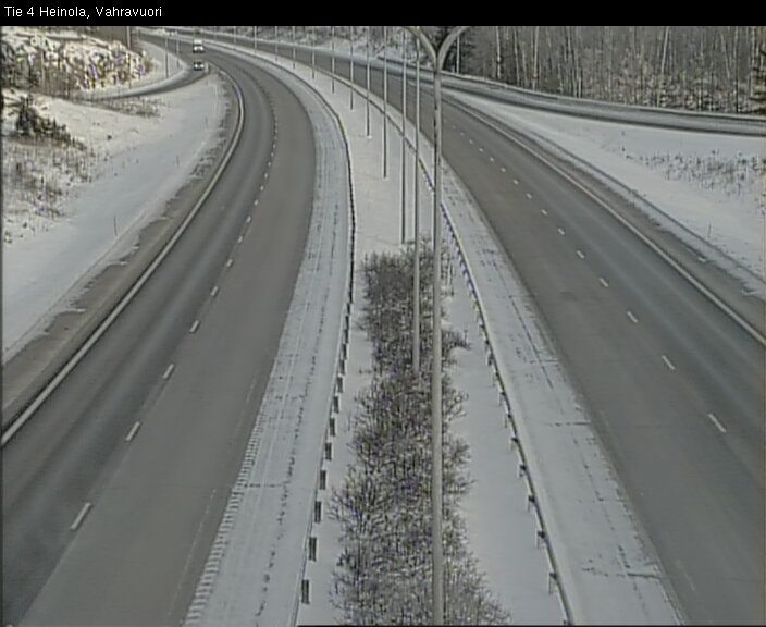 Weather Camera Image Väg 4 Heinola, Vahravuori, Heinola, Päijät-Häme