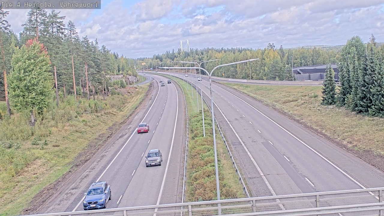 Kelikamerat Kuva Tie 4 Heinola, Vahravuori, Heinola, Päijät-Häme