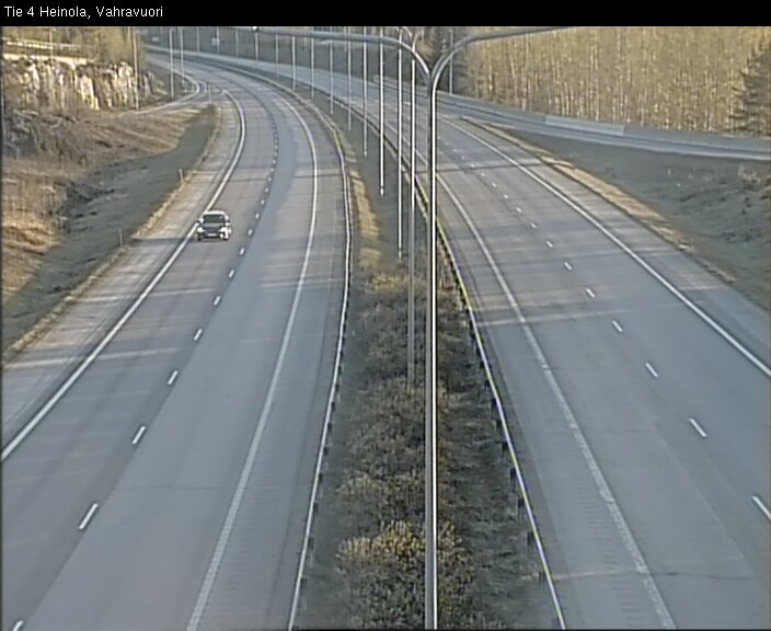 Weather Camera Image Väg 4 Heinola, Vahravuori, Heinola, Päijät-Häme