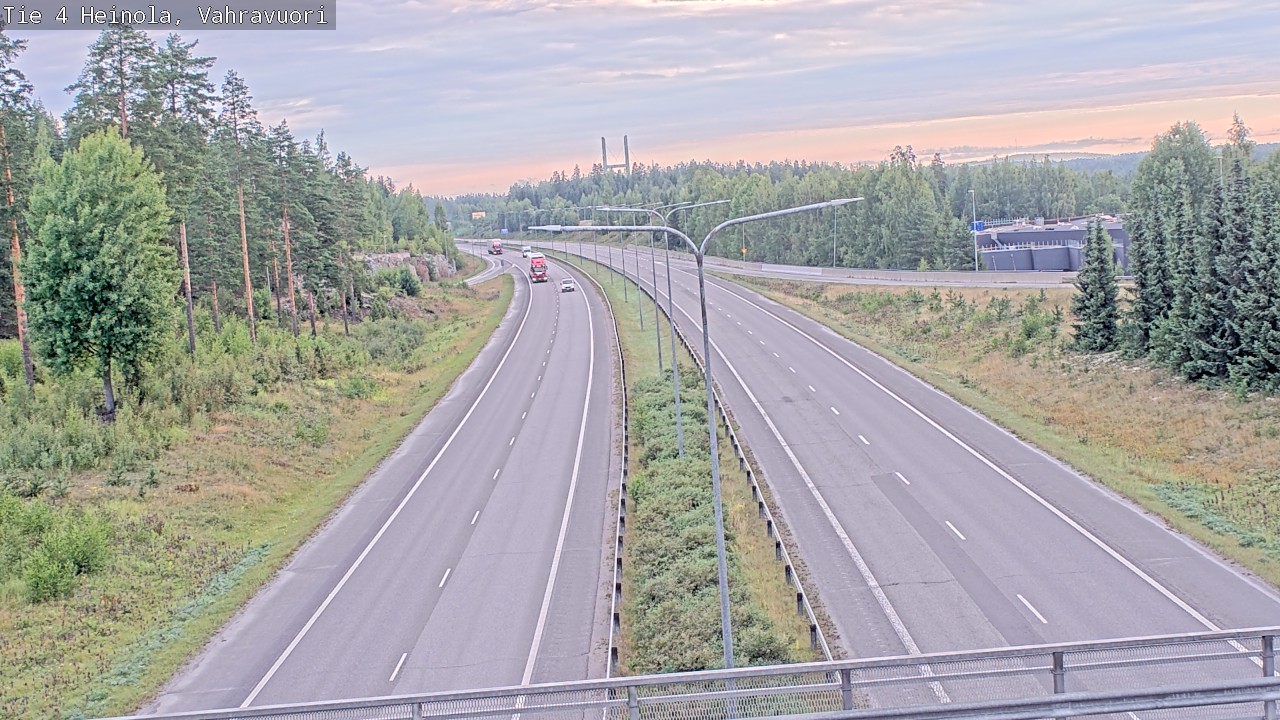 Weather Camera Image Road 4 Heinola, Vahravuori, Heinola, Päijät-Häme