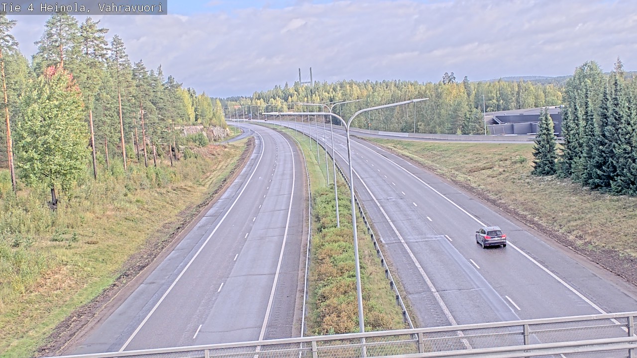 Kelikamerat Kuva Tie 4 Heinola, Vahravuori, Heinola, Päijät-Häme