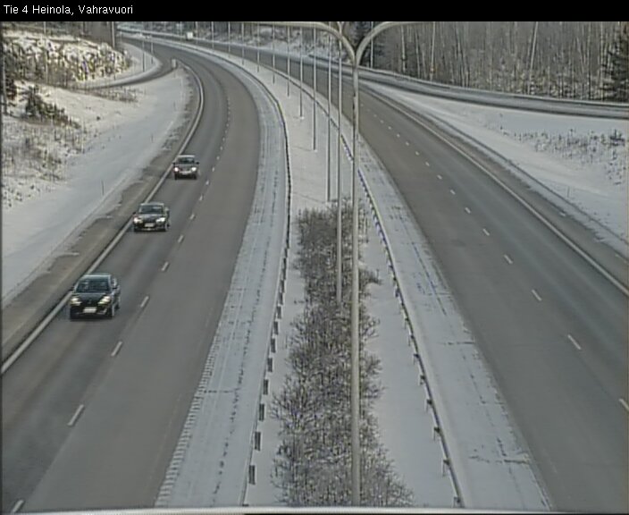 Weather Camera Image Väg 4 Heinola, Vahravuori, Heinola, Päijät-Häme