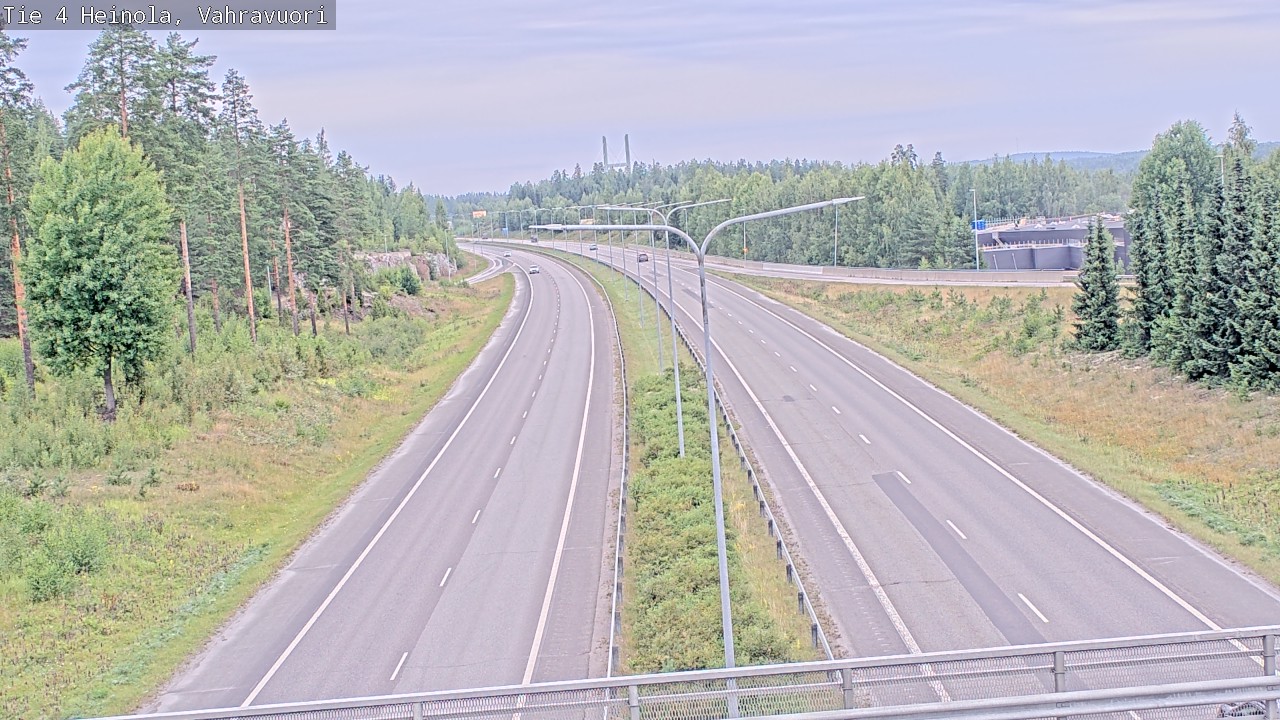 Weather Camera Image Road 4 Heinola, Vahravuori, Heinola, Päijät-Häme