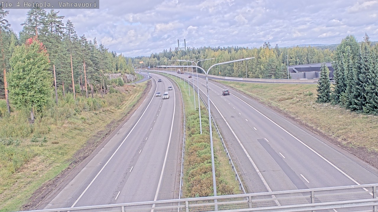Kelikamerat Kuva Tie 4 Heinola, Vahravuori, Heinola, Päijät-Häme