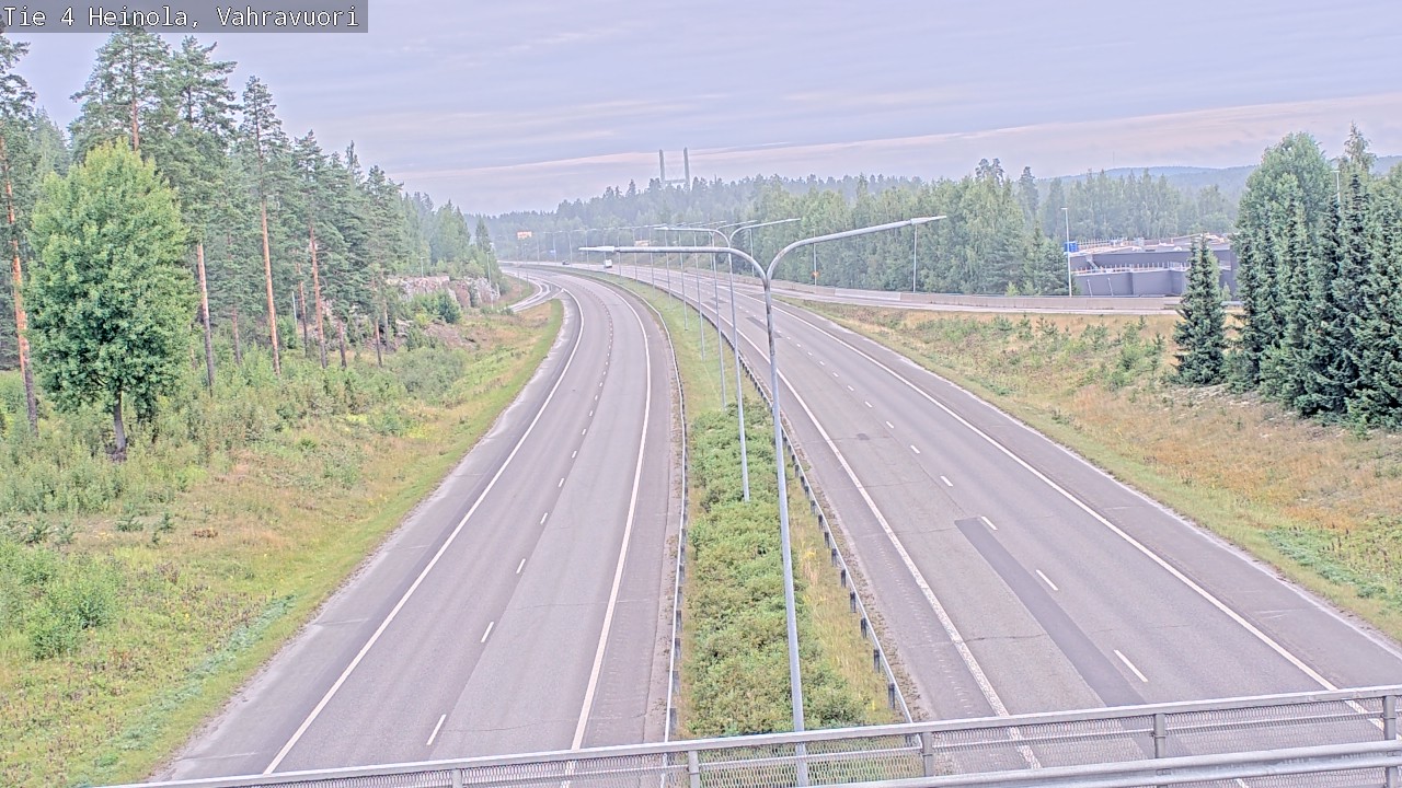 Weather Camera Image Road 4 Heinola, Vahravuori, Heinola, Päijät-Häme