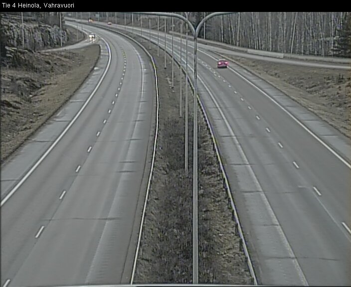 Weather Camera Image Väg 4 Heinola, Vahravuori, Heinola, Päijät-Häme