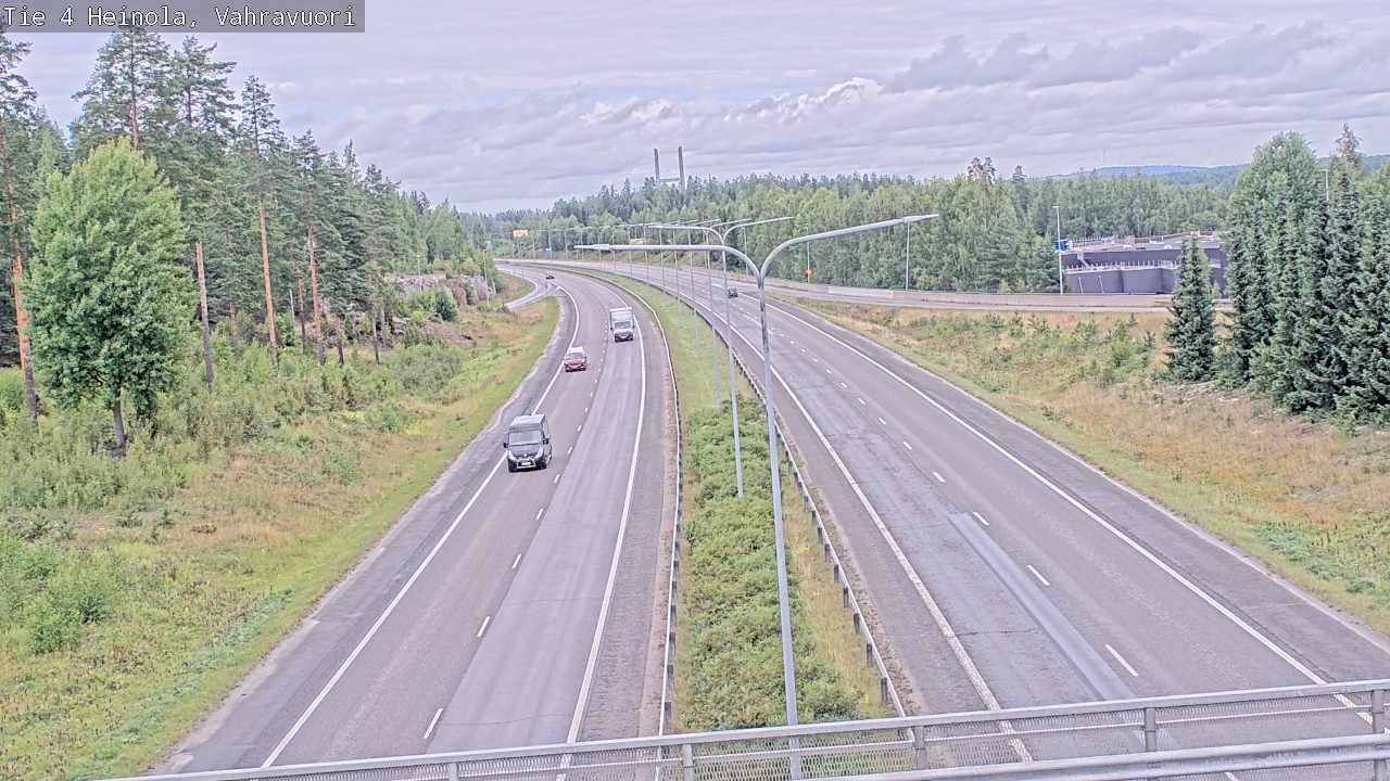 Kelikamerat Kuva Tie 4 Heinola, Vahravuori, Heinola, Päijät-Häme
