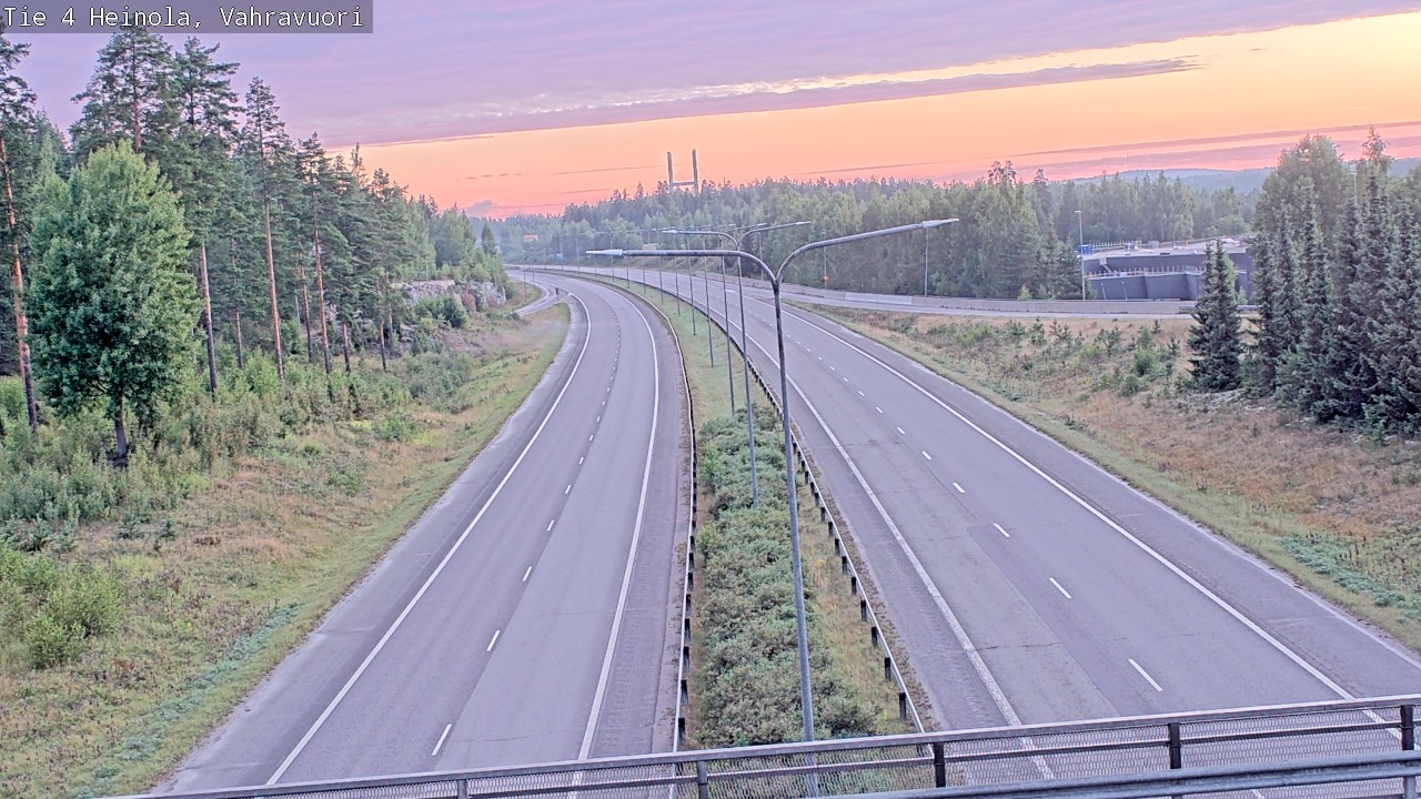Kelikamerat Kuva Tie 4 Heinola, Vahravuori, Heinola, Päijät-Häme