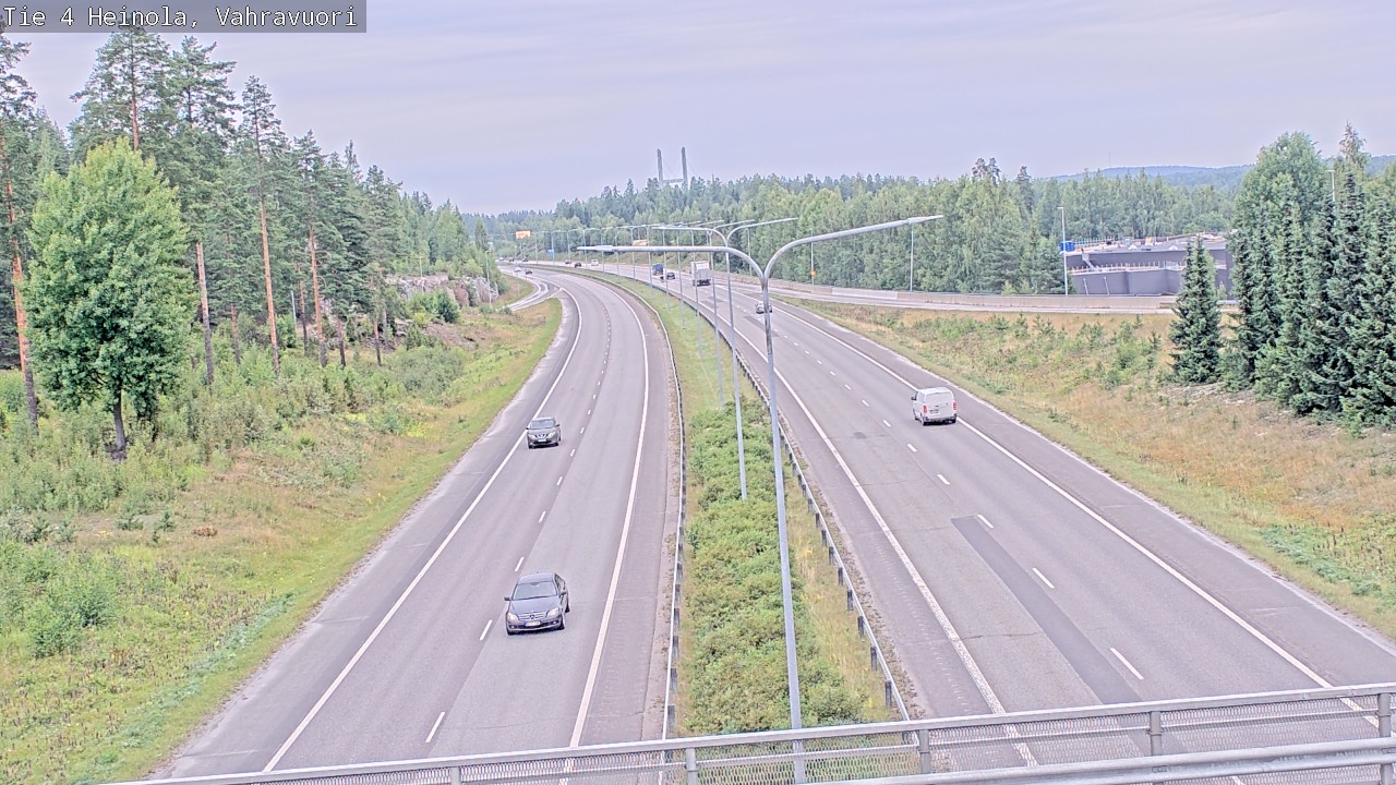 Weather Camera Image Road 4 Heinola, Vahravuori, Heinola, Päijät-Häme