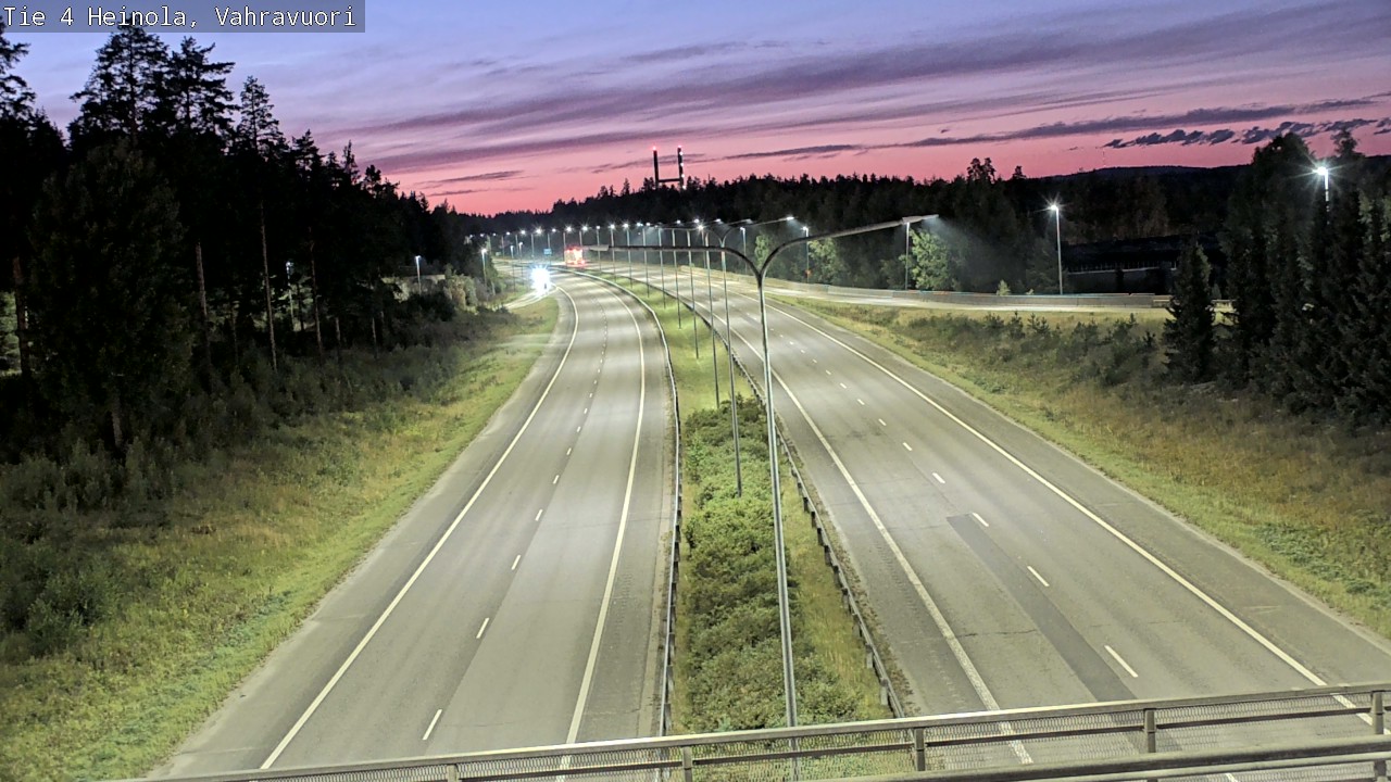 Kelikamerat Kuva Tie 4 Heinola, Vahravuori, Heinola, Päijät-Häme