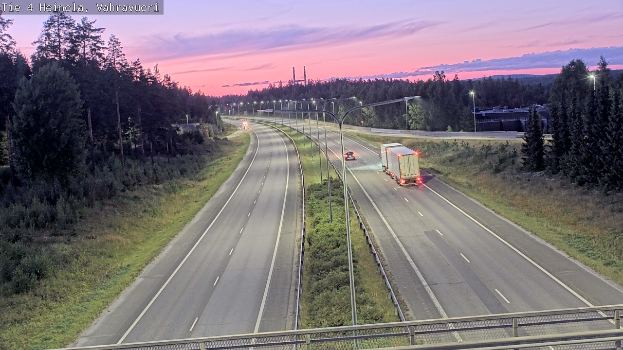 Kelikamerat Kuva Tie 4 Heinola, Vahravuori, Heinola, Päijät-Häme