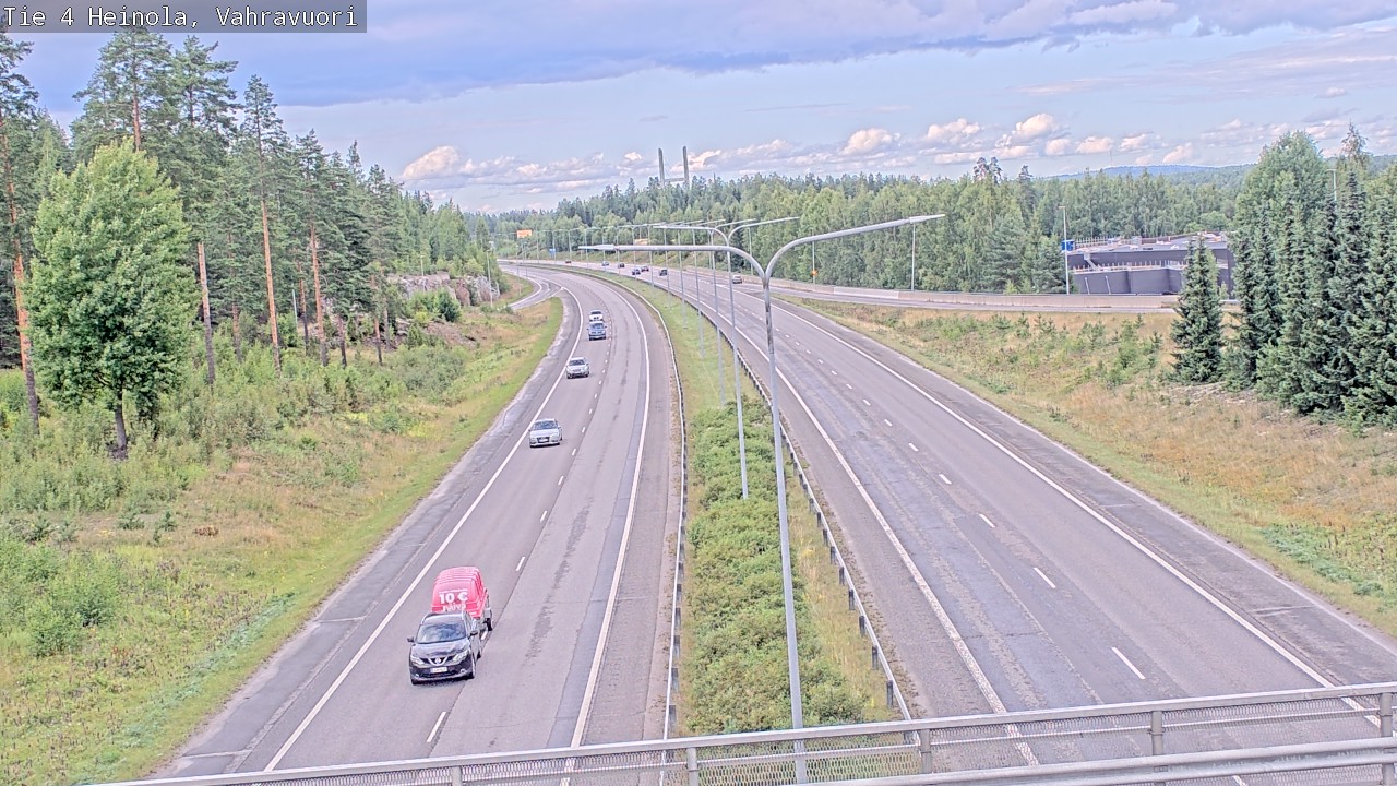 Kelikamerat Kuva Tie 4 Heinola, Vahravuori, Heinola, Päijät-Häme