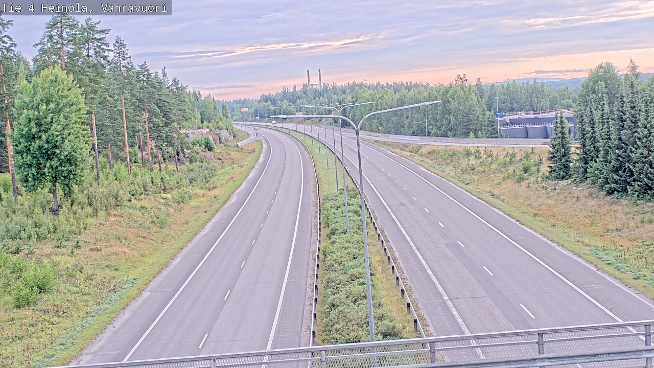 Weather Camera Image Road 4 Heinola, Vahravuori, Heinola, Päijät-Häme