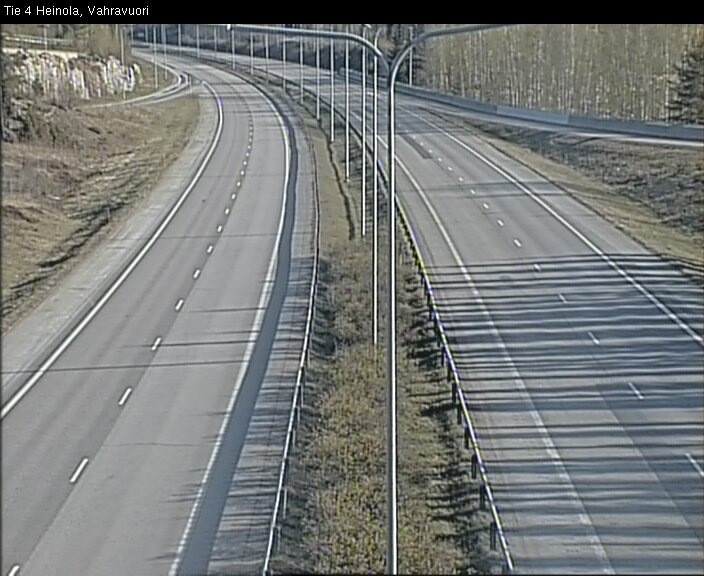 Weather Camera Image Road 4 Heinola, Vahravuori, Heinola, Päijät-Häme