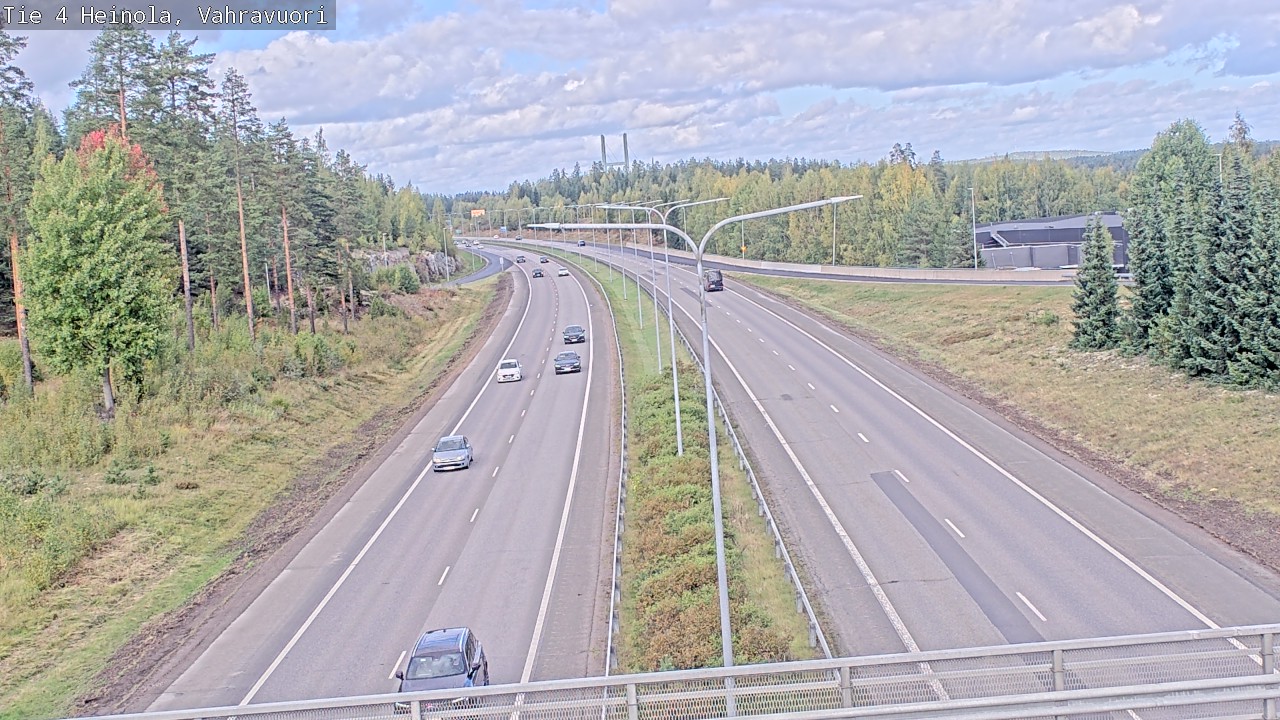Kelikamerat Kuva Tie 4 Heinola, Vahravuori, Heinola, Päijät-Häme