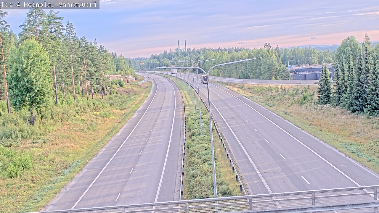 Weather Camera Image Road 4 Heinola, Vahravuori, Heinola, Päijät-Häme