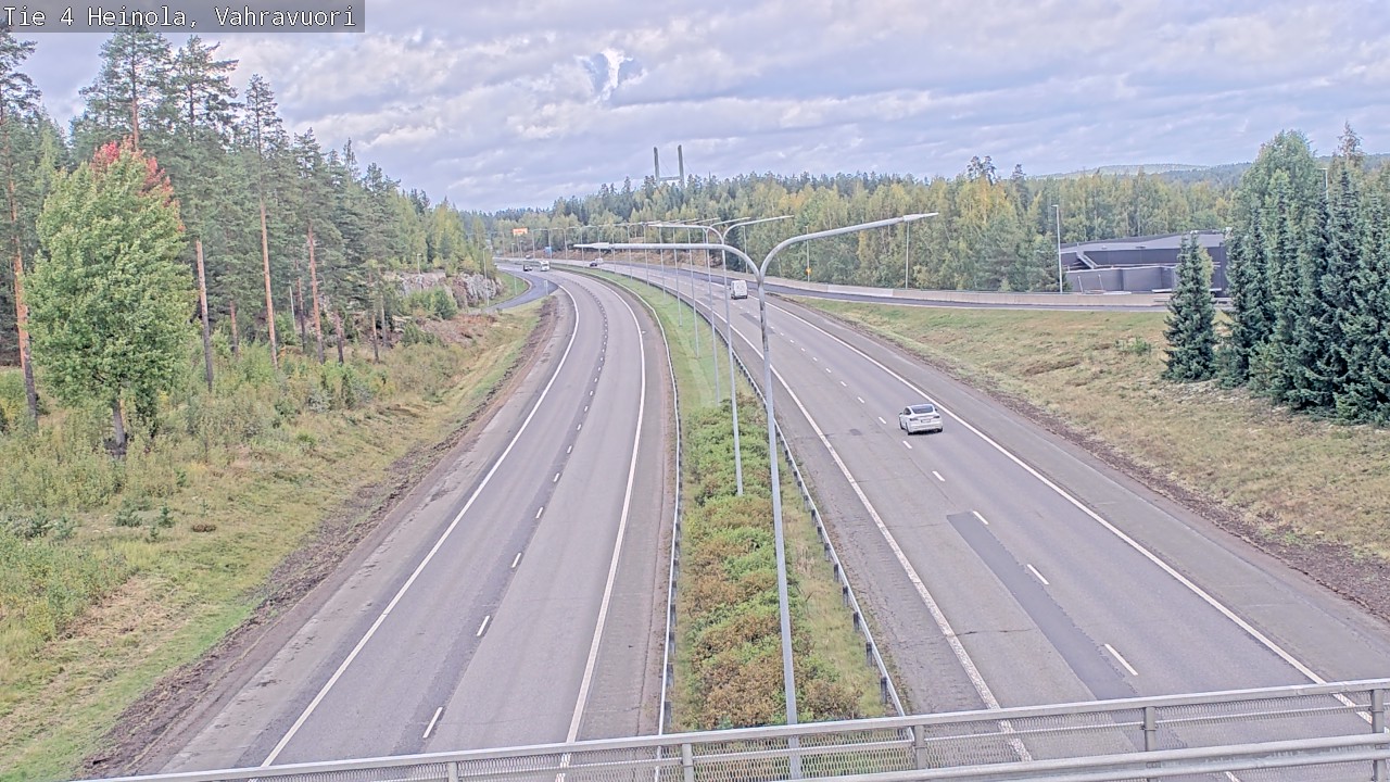 Kelikamerat Kuva Tie 4 Heinola, Vahravuori, Heinola, Päijät-Häme