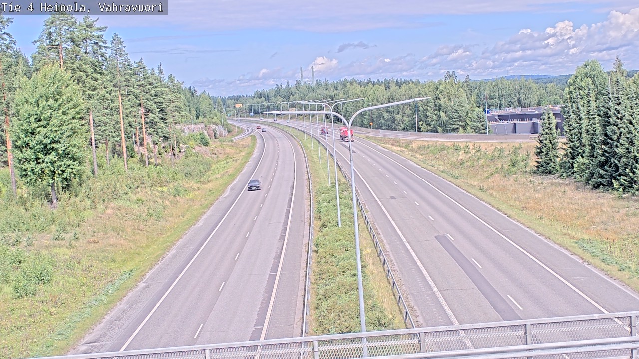 Kelikamerat Kuva Tie 4 Heinola, Vahravuori, Heinola, Päijät-Häme