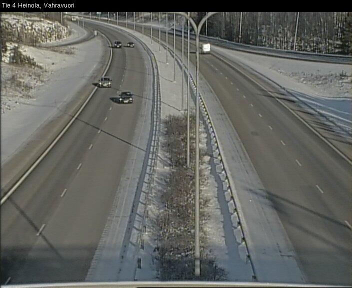 Weather Camera Image Väg 4 Heinola, Vahravuori, Heinola, Päijät-Häme
