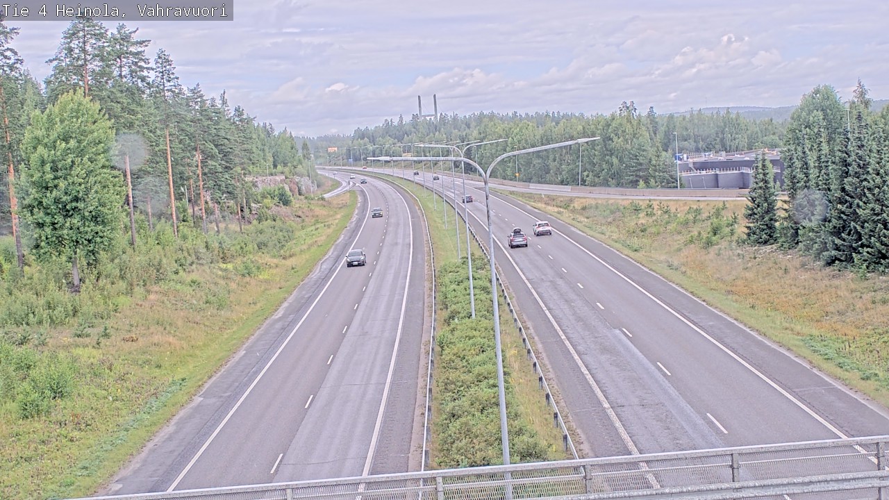 Kelikamerat Kuva Tie 4 Heinola, Vahravuori, Heinola, Päijät-Häme