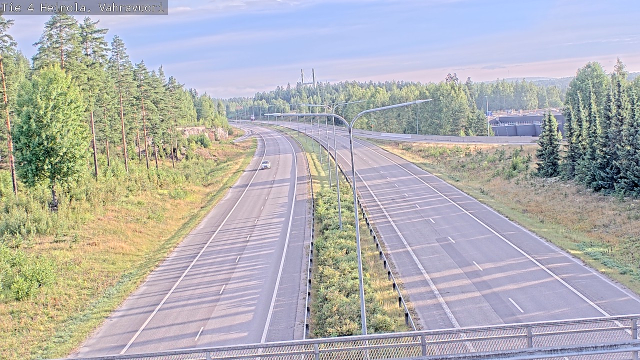 Weather Camera Image Road 4 Heinola, Vahravuori, Heinola, Päijät-Häme
