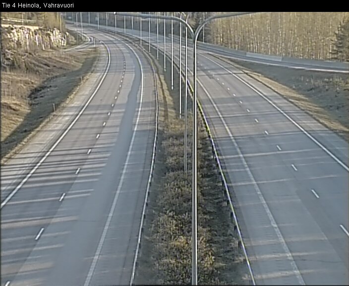Weather Camera Image Väg 4 Heinola, Vahravuori, Heinola, Päijät-Häme