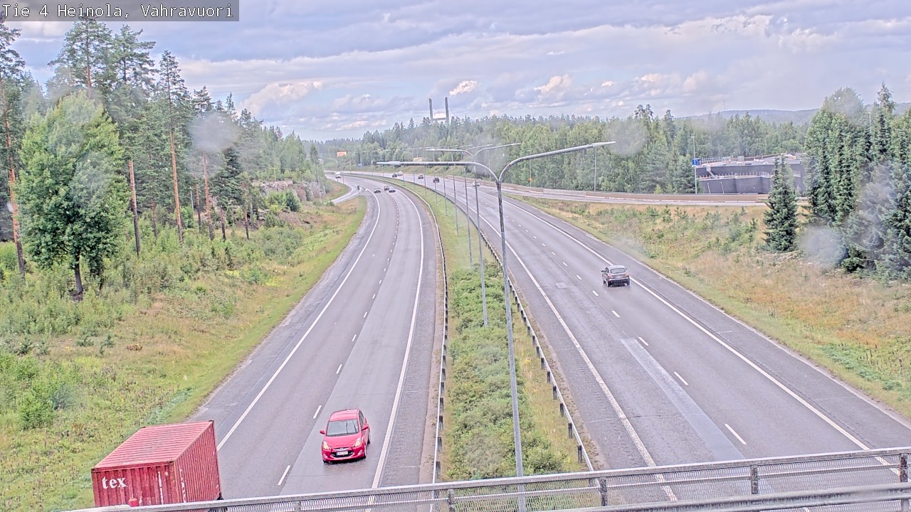 Kelikamerat Kuva Tie 4 Heinola, Vahravuori, Heinola, Päijät-Häme