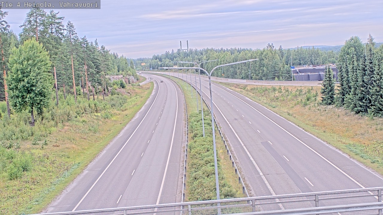 Weather Camera Image Road 4 Heinola, Vahravuori, Heinola, Päijät-Häme