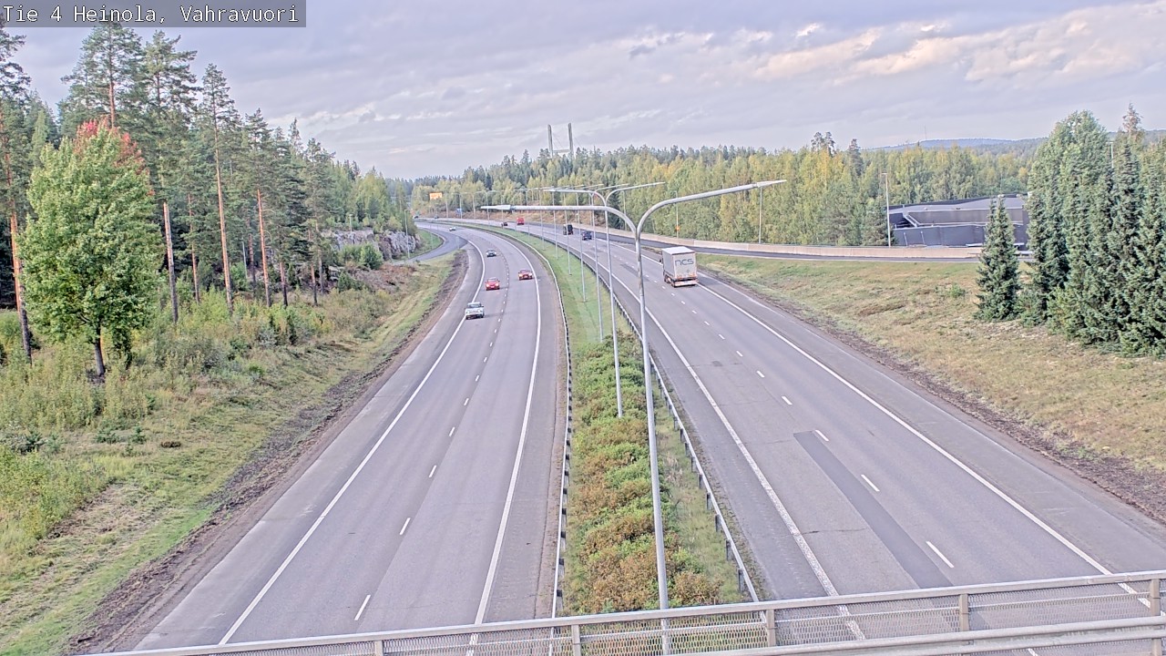 Kelikamerat Kuva Tie 4 Heinola, Vahravuori, Heinola, Päijät-Häme