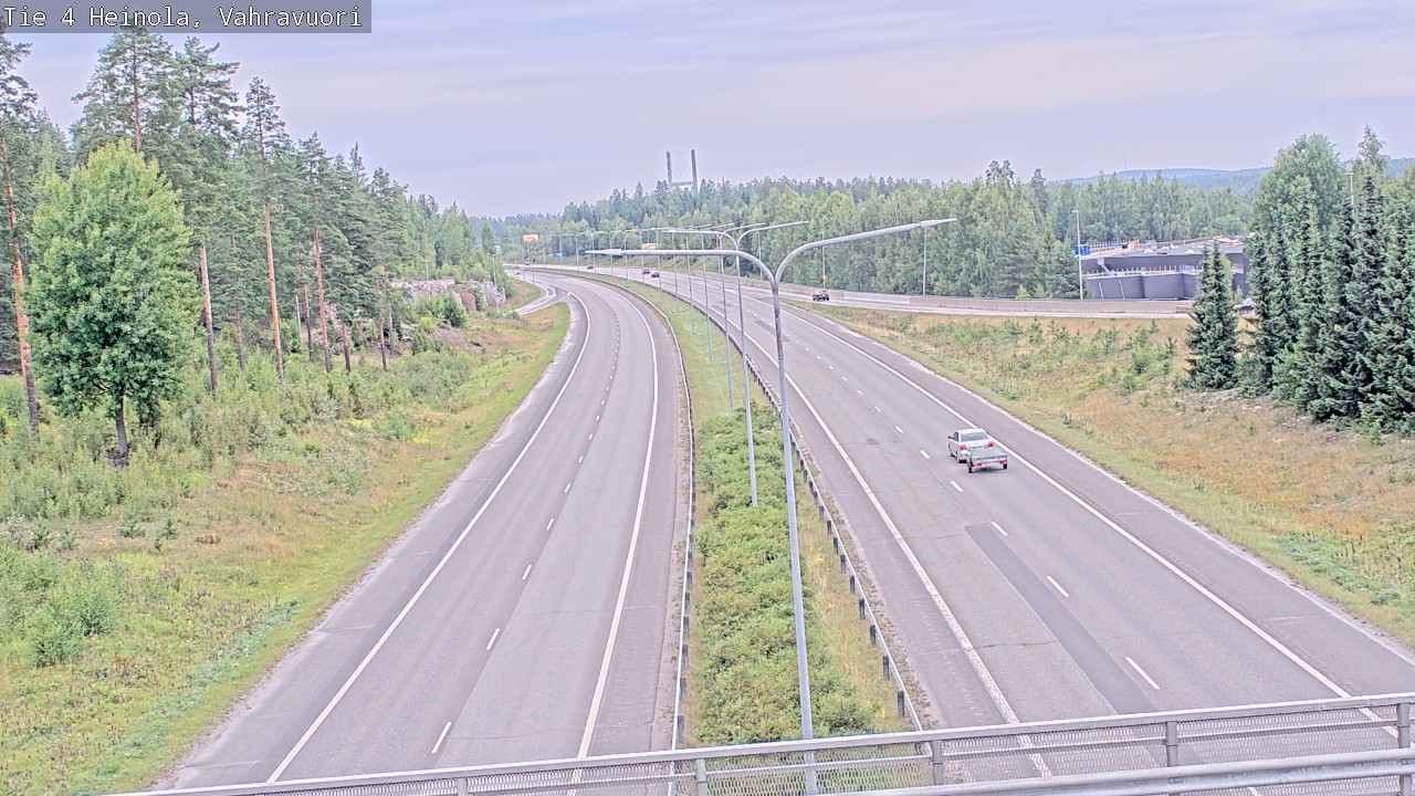 Weather Camera Image Road 4 Heinola, Vahravuori, Heinola, Päijät-Häme
