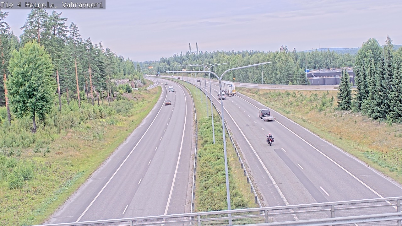 Weather Camera Image Road 4 Heinola, Vahravuori, Heinola, Päijät-Häme