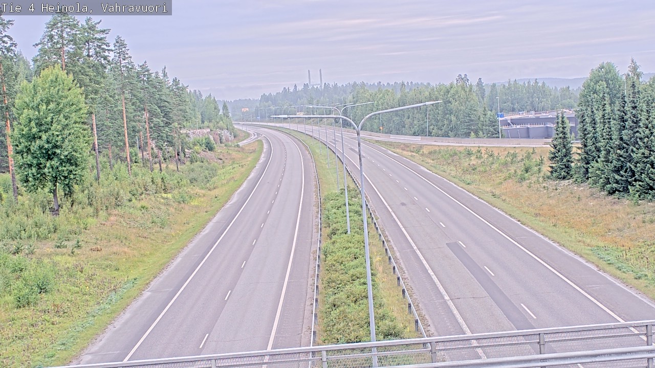 Weather Camera Image Road 4 Heinola, Vahravuori, Heinola, Päijät-Häme