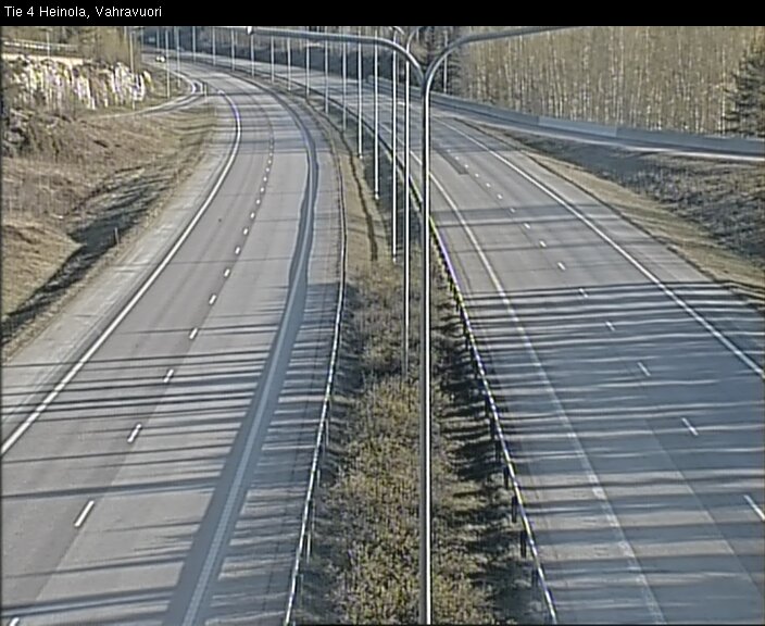 Weather Camera Image Väg 4 Heinola, Vahravuori, Heinola, Päijät-Häme