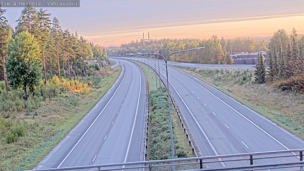 Weather Camera Image Road 4 Heinola, Vahravuori, Heinola, Päijät-Häme