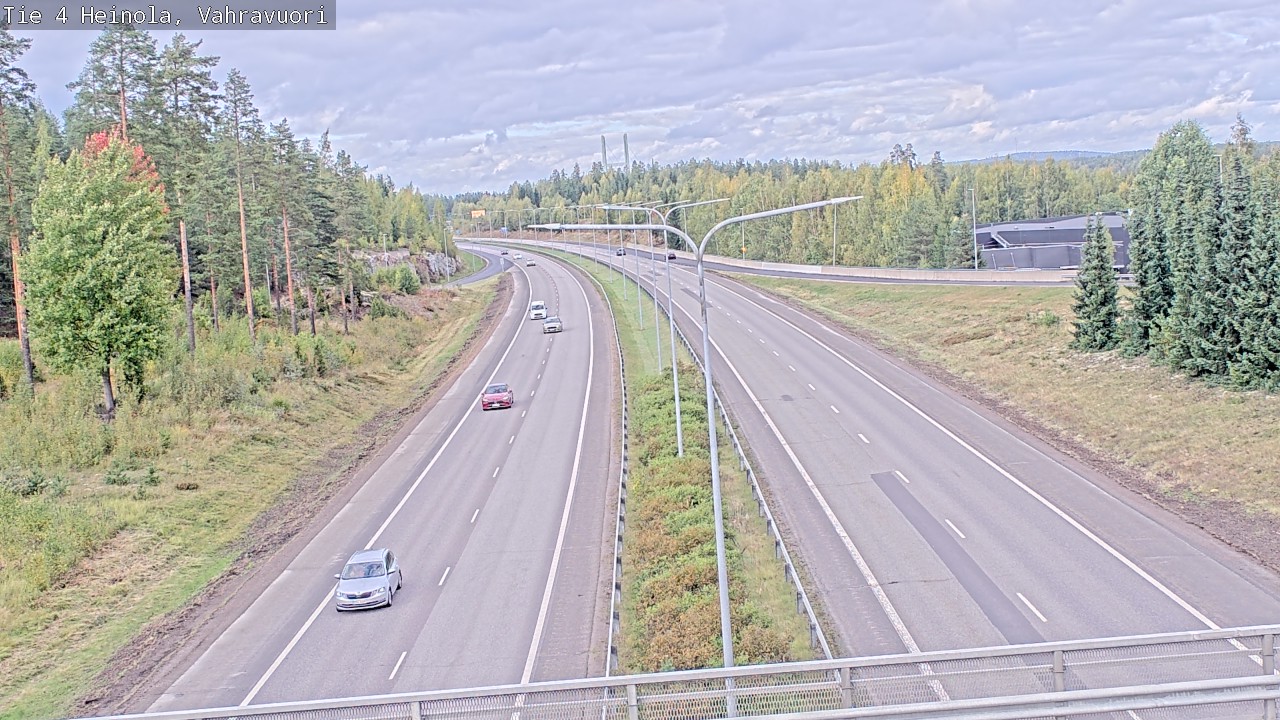 Weather Camera Image Road 4 Heinola, Vahravuori, Heinola, Päijät-Häme