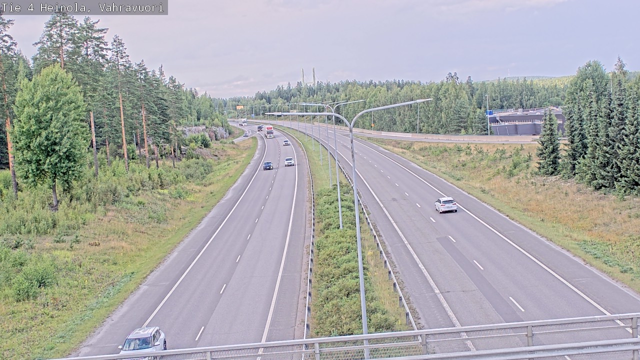 Kelikamerat Kuva Tie 4 Heinola, Vahravuori, Heinola, Päijät-Häme
