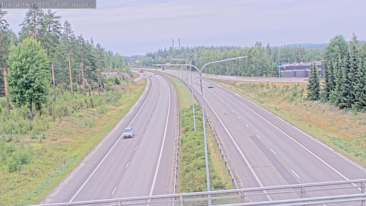 Weather Camera Image Road 4 Heinola, Vahravuori, Heinola, Päijät-Häme