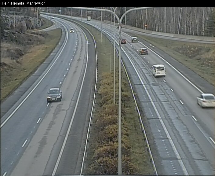 Kelikamerat Kuva Tie 4 Heinola, Vahravuori, Heinola, Päijät-Häme