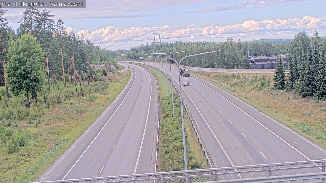 Kelikamerat Kuva Tie 4 Heinola, Vahravuori, Heinola, Päijät-Häme