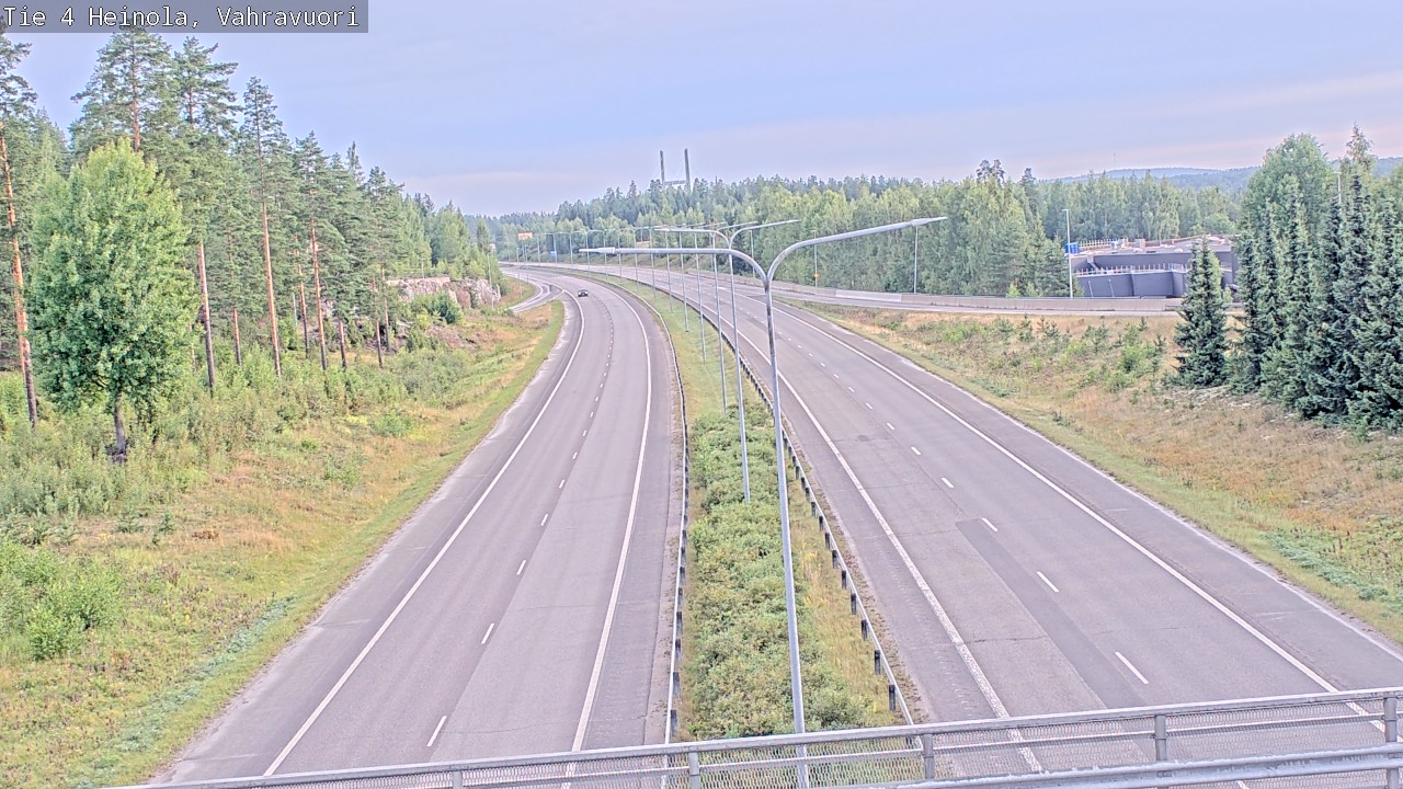 Weather Camera Image Road 4 Heinola, Vahravuori, Heinola, Päijät-Häme