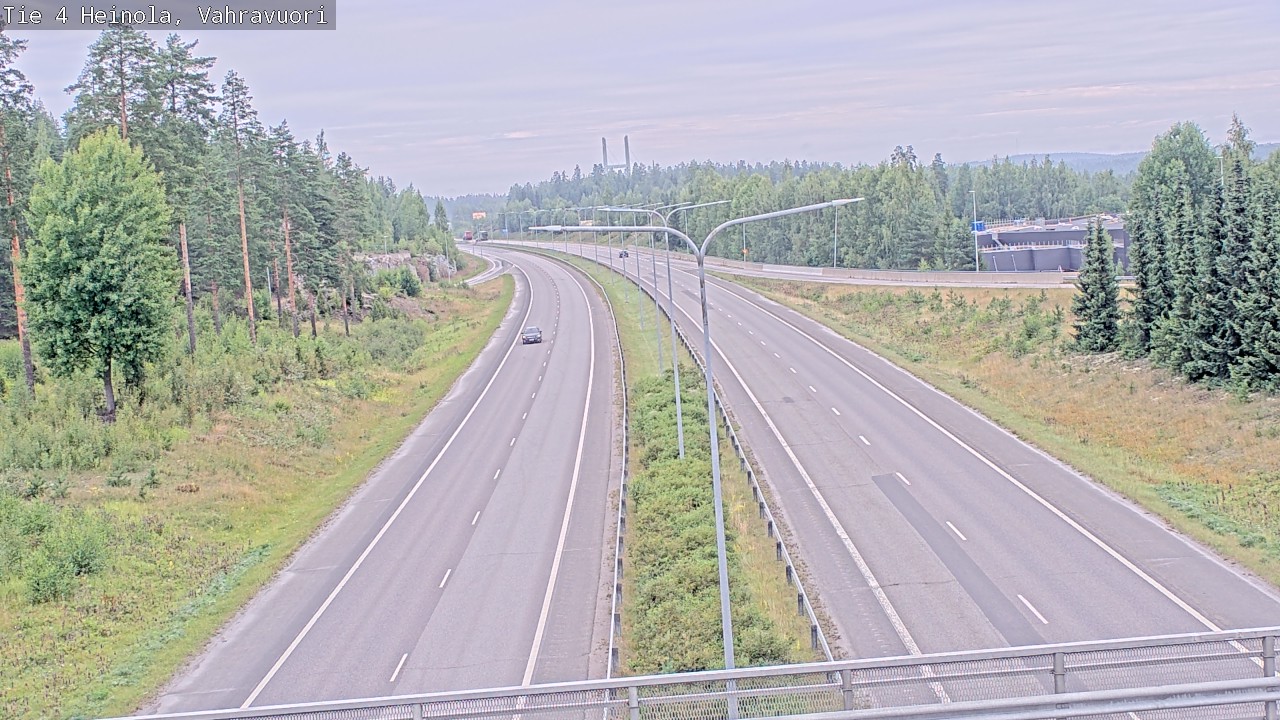 Weather Camera Image Road 4 Heinola, Vahravuori, Heinola, Päijät-Häme