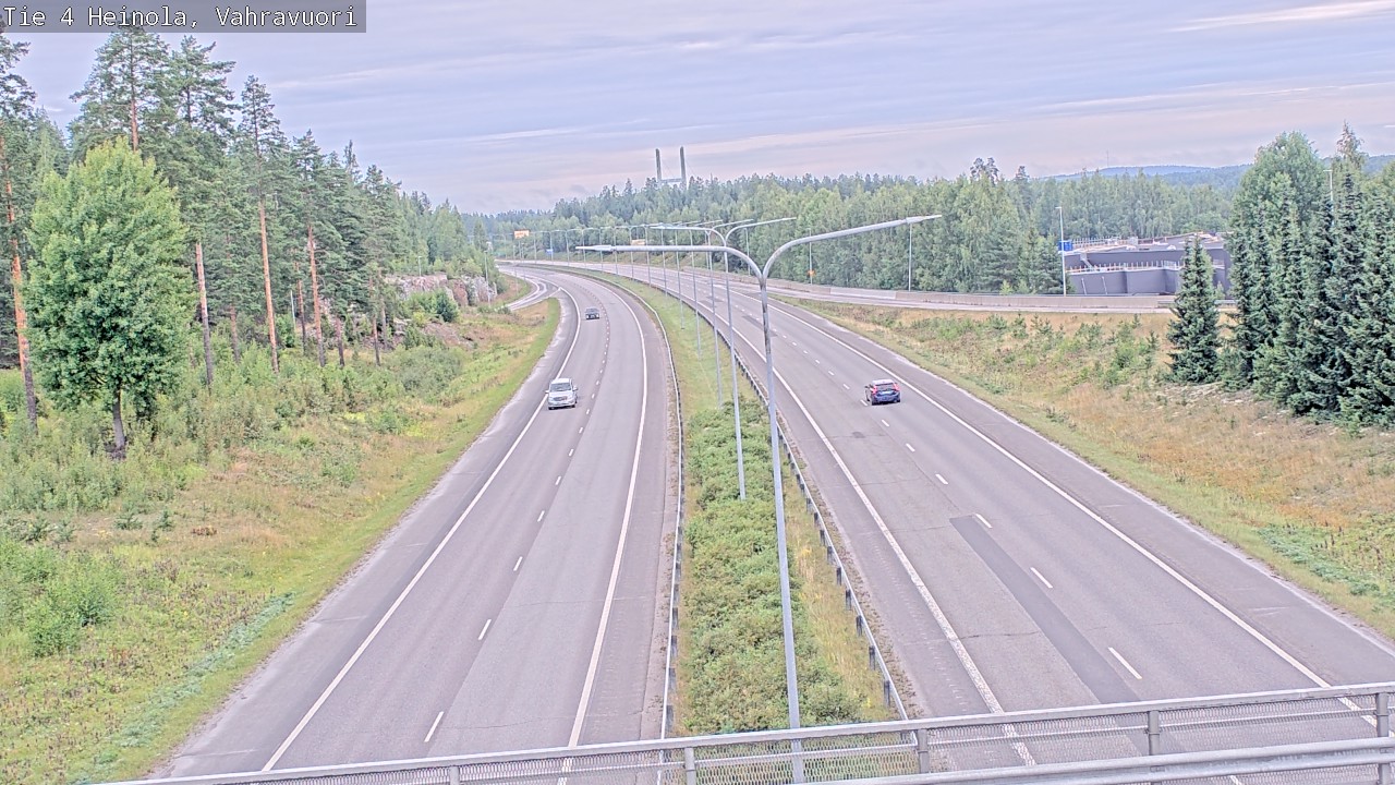 Weather Camera Image Road 4 Heinola, Vahravuori, Heinola, Päijät-Häme